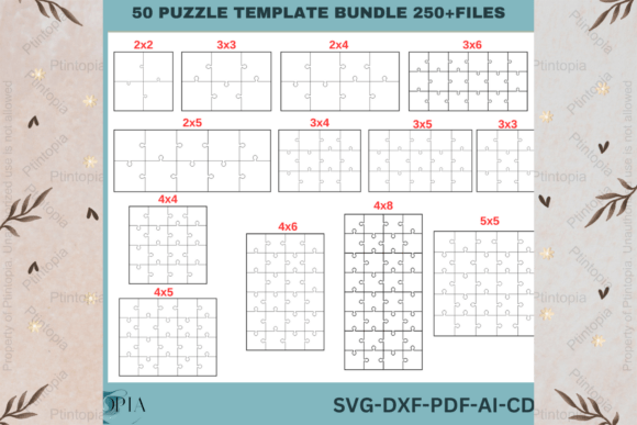 50 Puzzle Designs 289: The Ultimate Creative Toolkit