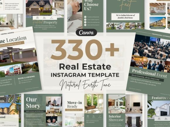 Earth Tone Instagram Template Realtor: A Strategic Framework for Consistent Branding