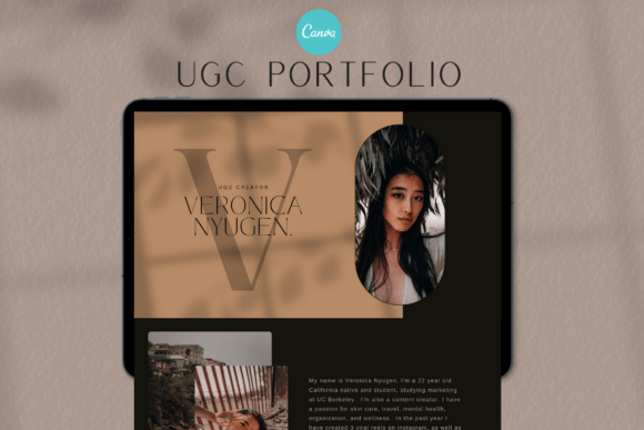 Launch Your UGC Career with a Professional UGC Portfolio Template Site