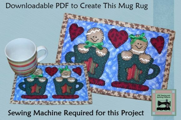 PDF Pattern Hiding Gingerbread People: Holiday Crafting Guide