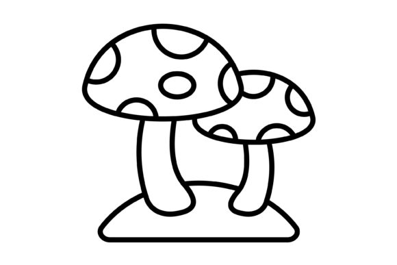 The Ultimate Mushroom Outline Icon: A Designer's Guide to Versatile Vector Assets