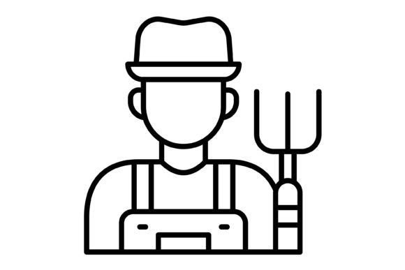 Why the Right Farmer Outline Icon Can Transform Your Agricultural Design Projects