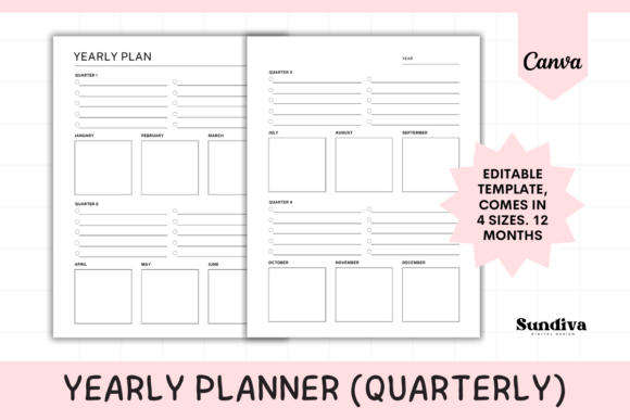 Yearly Planner Quarterly Template 1: A Practical Framework for Long-Term Execution